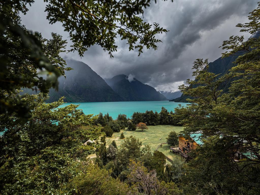 Mitico Puelo Lodge Лас-Гуалас Экстерьер фото